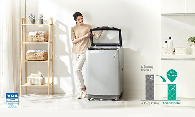 Máy giặt LG Inverter 8.5 kg T2185VS2M