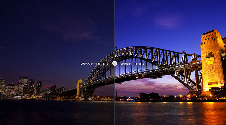 Công nghệ HDR10+ cải tiến độ sáng Tivi TCL 55C815 QLED