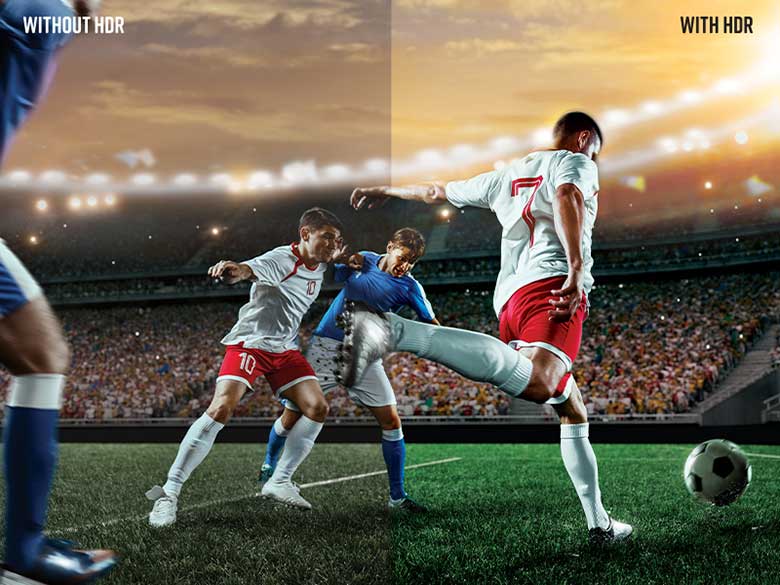 Sử dụng cộng nghệ cao 4K HDR Tivi TCL 50P715 50 inch