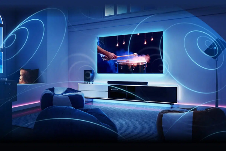 Âm thanh sống động - Google Tivi TCL 4K 43 inch 43T66
