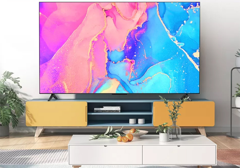 Thiết kế không viền 3 cạnh - Google Tivi TCL 4K 43 inch 43T66