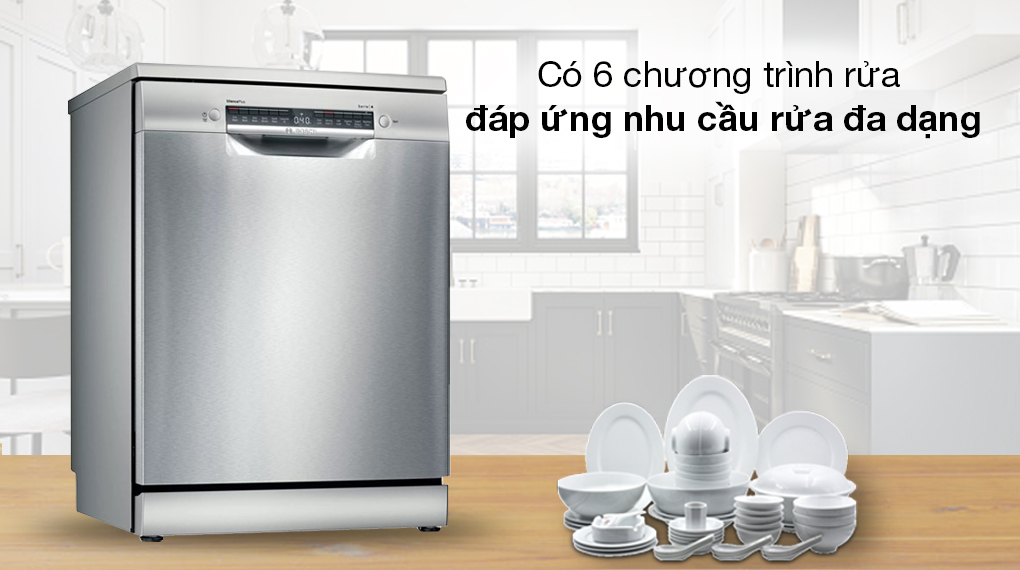 Máy rửa chén độc lập Bosch SMS4IVI01P