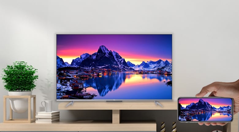 Google Cast - Tivi LED 4K TCL 43P725 Google Cast - Tivi LED 4K TCL 43P725