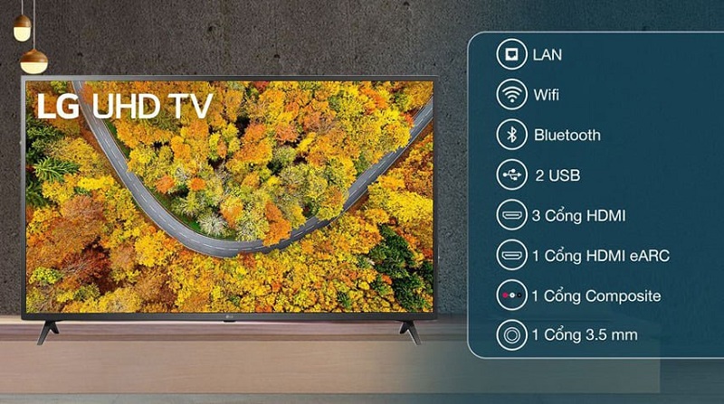 Smart Tivi LG 4K 43 inch 50UP751C0TC