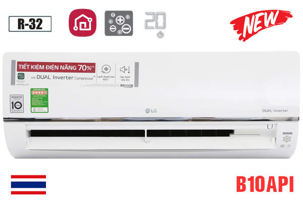 điều hòa lg b10api 2 chiều inverter 9000btu