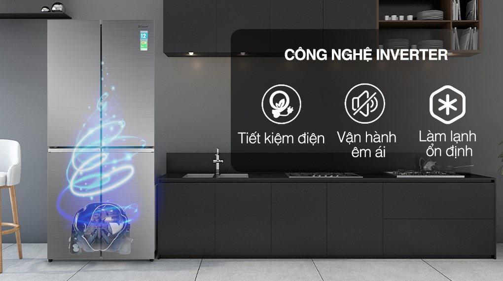 Tủ lạnh Casper Inverter 462 lít RM-520VT - Công nghệ tiết kiệm