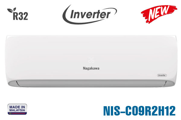 điều hòa nagakawa inverter 9000BTU 1 chiều NIS-C09R2H12