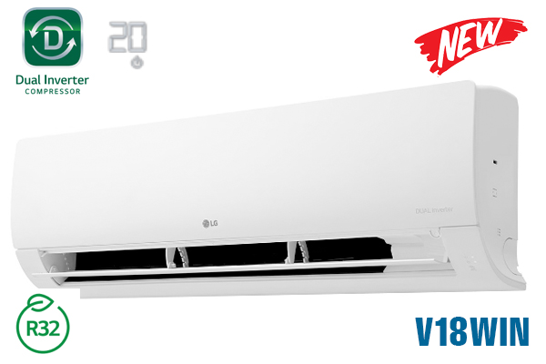 LG V18WIN, Điều hòa LG 1 chiều 18000BTU inverter gas R32
