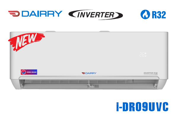 Dairry i-DR09UVC, Điều hòa Dairry 1 chiều 9000BTU inverter