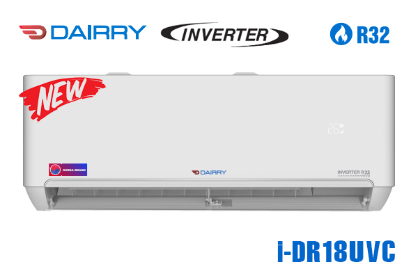 Dairry i-DR18UVC, Điều hòa Dairry 18000BTU 1 chiều inverter